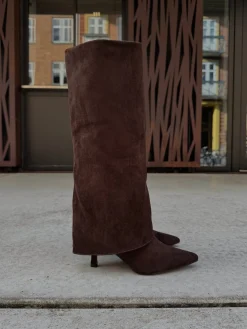 Agnes støvler mørkebrun