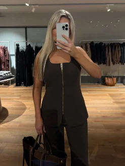 Alicia bukser mørkebrun