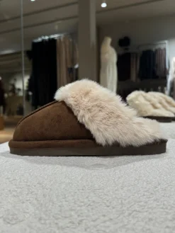 Alina hjemmesko mørkebrun