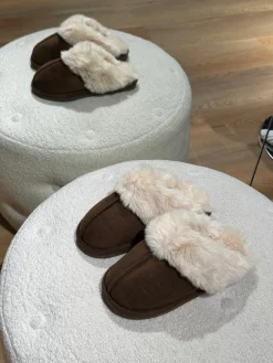 Alina hjemmesko mørkebrun