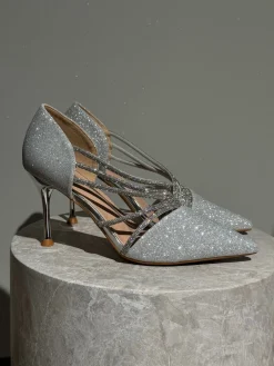 Alma stiletter sølv