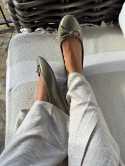 Asta ballerina olivengrøn