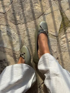 Asta ballerina olivengrøn