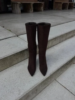 Camilla støvler mørkebrun