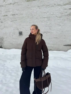 Caya jakke mørkebrun