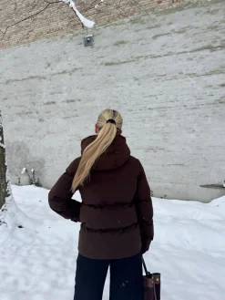 Caya jakke mørkebrun