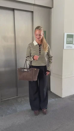 Claire taske mørkebrun