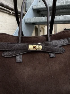 Claire taske mørkebrun