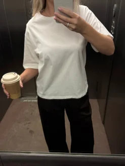 Clara oversized t-shirt hvid