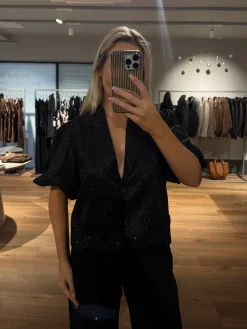 Dafina glittertop sort