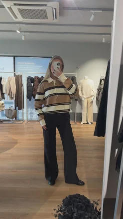 Emilie bluse stribet