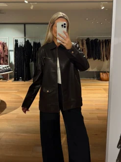 Emmy jakke mørkebrun