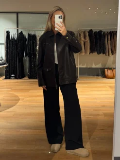 Emmy jakke mørkebrun