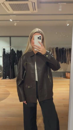 Emmy jakke mørkebrun