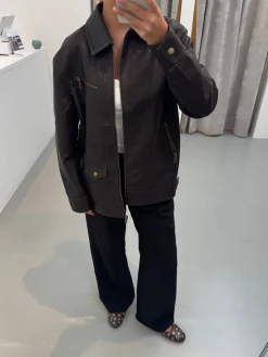 Emmy jakke mørkebrun