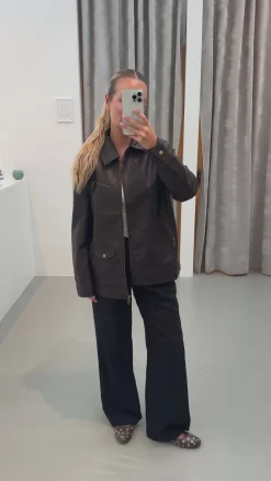 Emmy jakke mørkebrun