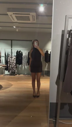 Freja kjole mørkebrun