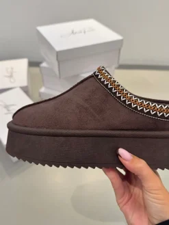 Frida bamsesko mørkebrun