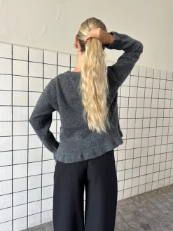 Isabella cardigan mørkegrå