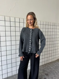Isabella cardigan mørkegrå