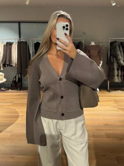 Jennifer cardigan brun