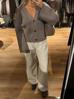 Jennifer cardigan brun