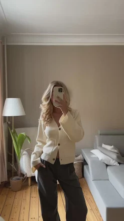 Jennifer cardigan creme