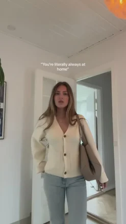 Jennifer cardigan creme