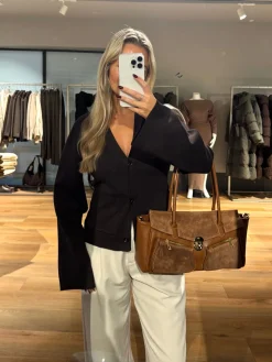 Jennifer cardigan mørkebrun