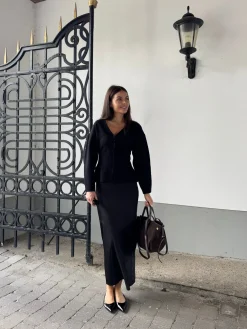 Josefina nederdel sort