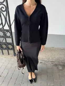 Josefina nederdel sort