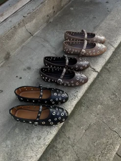 Kira ballerina lysebrun