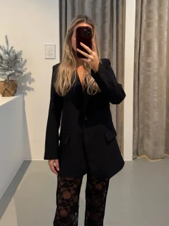 Lala blazer sort