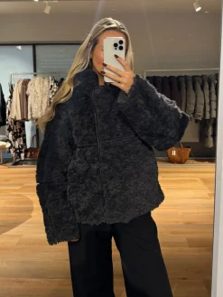 Lara jakke mørkegrå