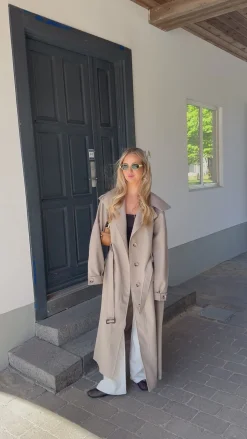 Laura jeans regulær hvid