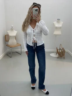 Lily jeans mørkeblå