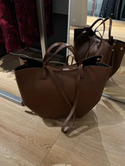 Luciana taske kastanje brun