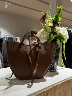 Luciana taske kastanje brun