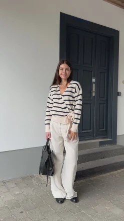 Marie bukser creme tall