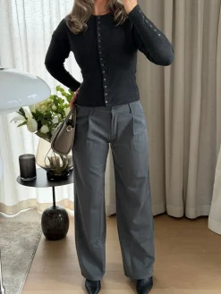 Marie bukser grå tall