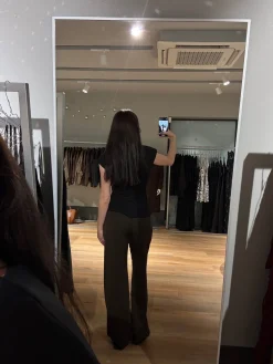 Marie bukser mørkebrun tall