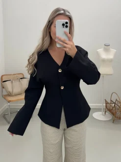 Mia blazer sort