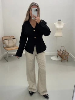 Mia blazer sort