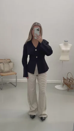 Mia blazer sort