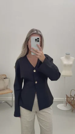 Mia blazer sort