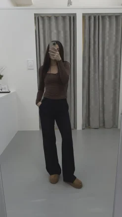 Milly bukser sort tall