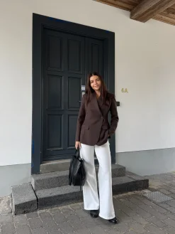 Naja blazer mørkebrun