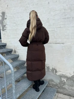 Naja jakke mørkebrun