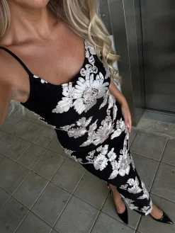 Naomi kjole mønstret