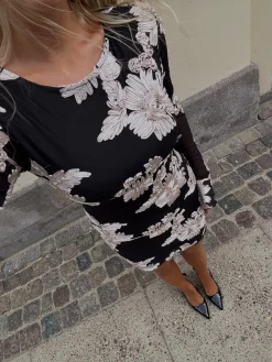 Olivia kjole mønstret